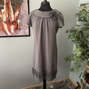 💜 R&M Richards Ruffle Flower Dress